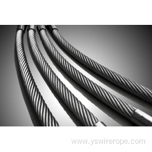 304 stainless steel wire rope 1x7 2.0mm